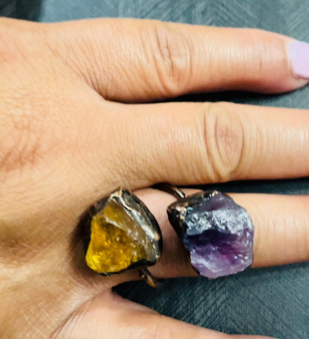 Natural Stone Ring
