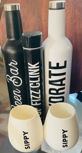 “Come With Me”….Liquid Stainless Steel Bottle