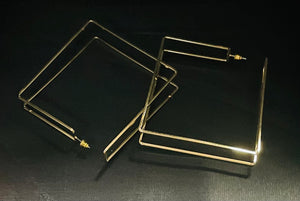 "Spare a Square" Earrings
