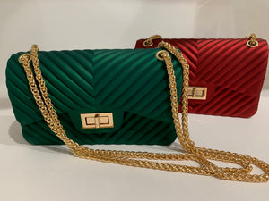 "Like a Lady" Chain Link Strap Bag
