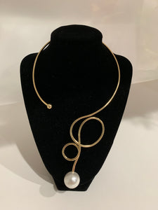 "Twisted Pearl" Necklace