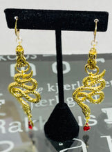 Load image into Gallery viewer, &quot;Snake in the Grass&quot; Earrings in Multiple Colors
